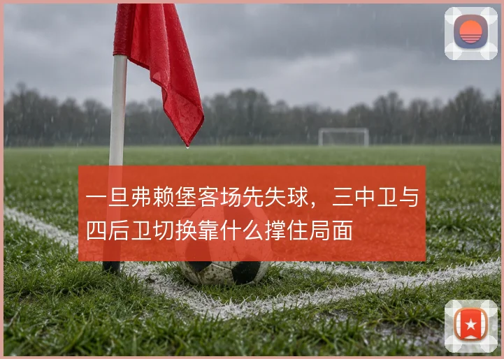 一旦弗赖堡客场先失球,三中卫与四后卫切换靠什么撑住局面